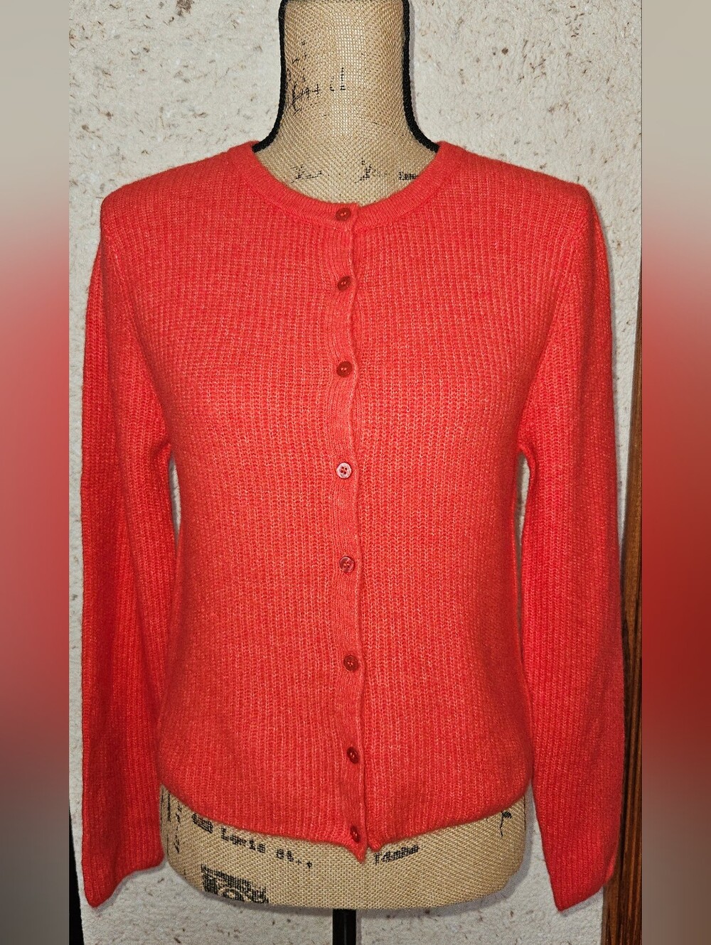 Z Supply Coral Button-Up Ribbed Knit Cardigan. Brand New With Tag
